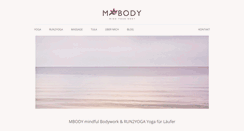 Desktop Screenshot of mbody.de